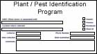 Pest / Plant Identification Form